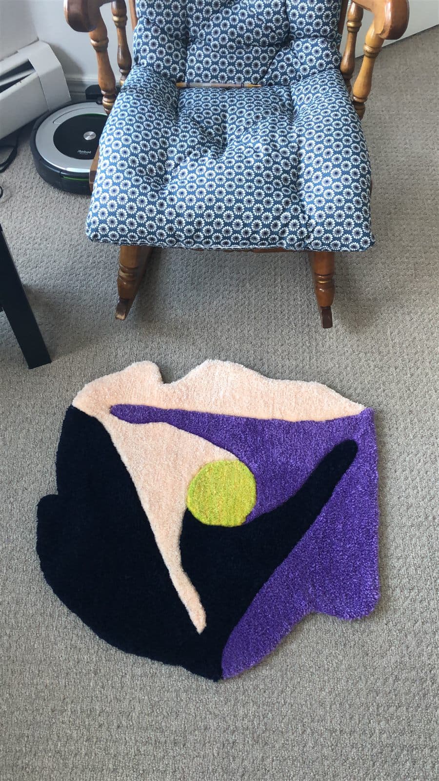 Mountain & moon — custom shape